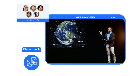 Quality video for up to 50.000 viewers - MEETYOO Quality video for up to 50.000 viewers - MEETYOO