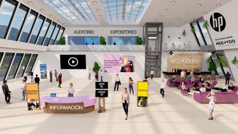 HP LATAM Digital Female Talent Summit Mainhall - MEETYOO HP LATAM Digital Female Talent Summit Mainhall - MEETYOO