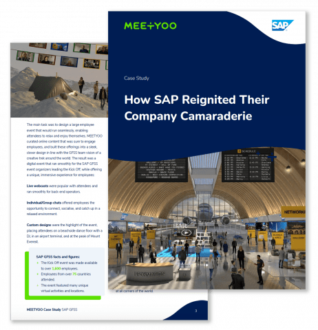 MEETYOO Case Study Preview SAP MEETYOO Case Study Preview SAP