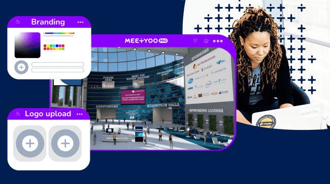 Greater value for virtual event sponsors and exhibitors - MEETYOO Greater value for virtual event sponsors and exhibitors - MEETYOO