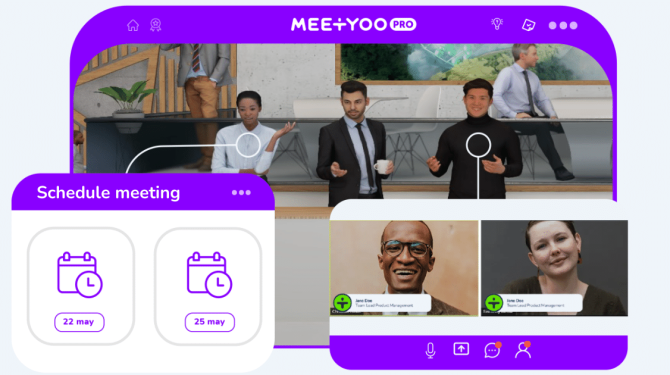 Demo booking feature - MEETYOO Demo booking feature - MEETYOO