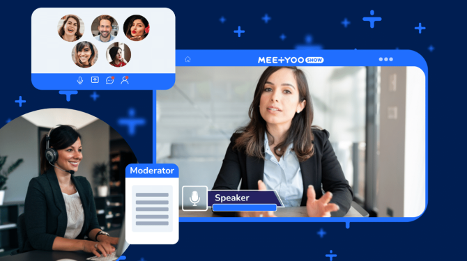 Role distribution during live stream - MEETYOO Role distribution during live stream - MEETYOO