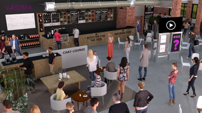 Networking lounge - MEETYOO Networking lounge - MEETYOO