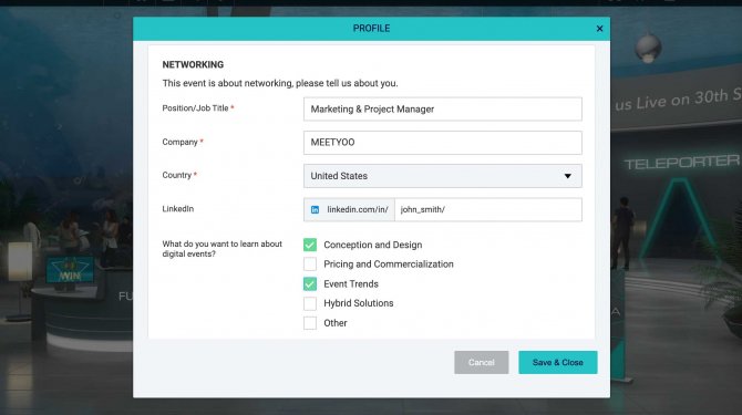 User Profile User Profile