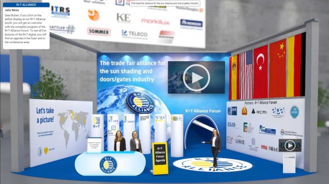 R+T Alliance Languages Booth Design R+T Alliance Languages Booth Design